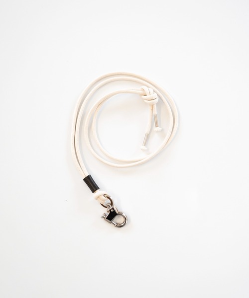 Senti(センティ)の「MULTI CORD(ネックレス・メンズ・アイボリー/ブラック・FREE)」の3枚目の写真