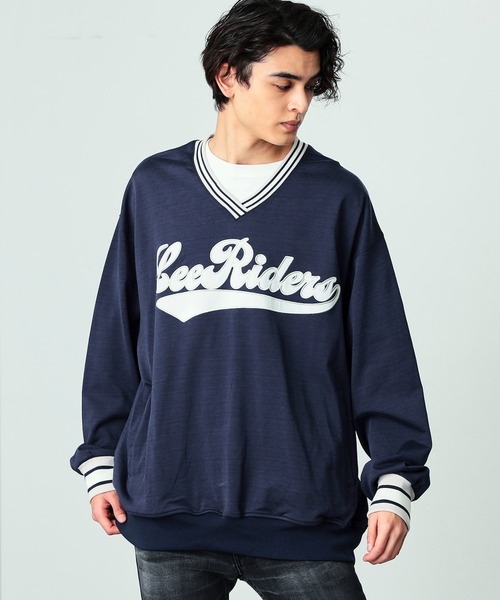 Lee（リー）の「Vネック　スポーツプルオーバー（その他トップス・メンズ・グリーン/レッド/ネイビー/ブラック・LARGE/SMALL/X-LARGE/MEDIUM）」の5枚目の写真