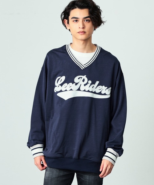 Lee（リー）の「Vネック　スポーツプルオーバー（その他トップス・メンズ・グリーン/レッド/ネイビー/ブラック・LARGE/SMALL/X-LARGE/MEDIUM）」の6枚目の写真