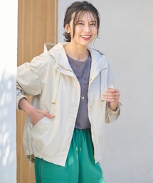 【手洗い可能・UVケア】ライト撥水マウンテンパーカー