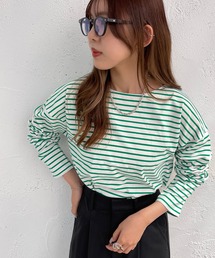 apres jour mignon | ボーダーロンT【ZOZOTOWN限定アイテム】(Tシャツ/カットソー)