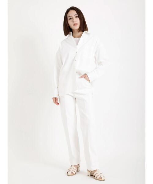 Te chichi（テチチ）の「ホワイトデニム（デニムパンツ・レディース・オフホワイト・MEDIUM/SMALL）」の20枚目の写真