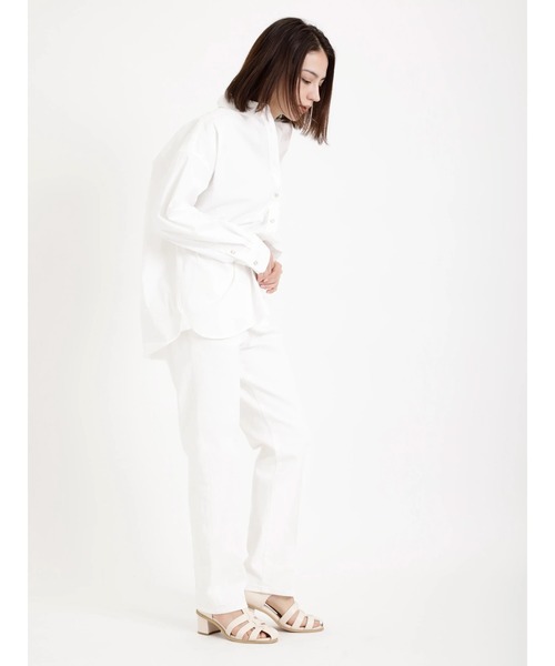 Te chichi（テチチ）の「ホワイトデニム（デニムパンツ・レディース・オフホワイト・MEDIUM/SMALL）」の6枚目の写真