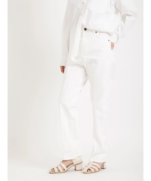 Te chichi（テチチ）の「ホワイトデニム（デニムパンツ・レディース・オフホワイト・MEDIUM/SMALL）」の10枚目の写真