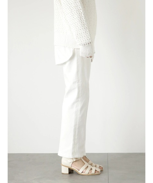 Te chichi（テチチ）の「ホワイトデニム（デニムパンツ・レディース・オフホワイト・MEDIUM/SMALL）」の14枚目の写真