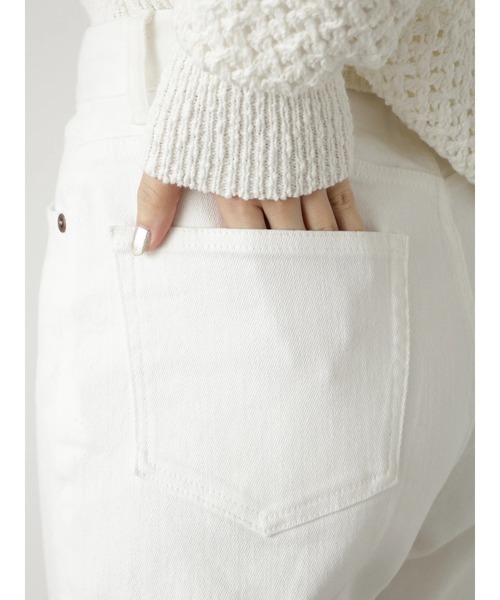 Te chichi（テチチ）の「ホワイトデニム（デニムパンツ・レディース・オフホワイト・MEDIUM/SMALL）」の16枚目の写真