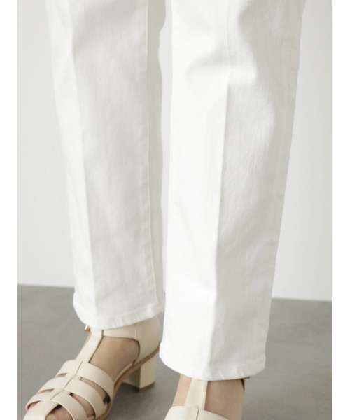 Te chichi（テチチ）の「ホワイトデニム（デニムパンツ・レディース・オフホワイト・MEDIUM/SMALL）」の19枚目の写真