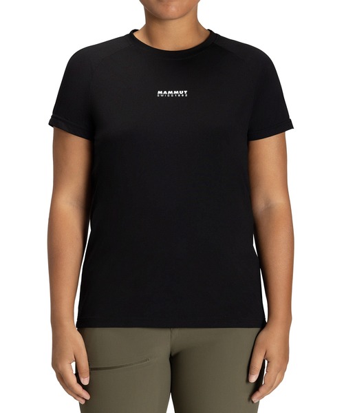 tシャツ QD ロゴ プリント Tシャツ AF ウィメン / QD Logo Print T-Shirt AF Women / 速乾 / スモールロゴ QD ロゴ プリント Tシャツ AF ウィメン / QD Logo Print T-Shirt