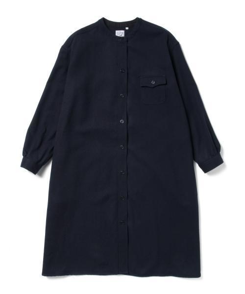 BEAMS BOY(ビームスボーイ)の「orslow / CPO SOLID ワンピース(ワンピース・レディース・ネイビー・ONE SIZE)」の1枚目の写真