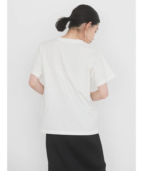 AMERICAN HOLIC（アメリカンホリック）の「アソートロゴカット半袖プルオーバー（Tシャツ/カットソー・レディース・イエロー/オフホワイト/カーキ/チャコールグレー・L/M）」の19枚目の写真