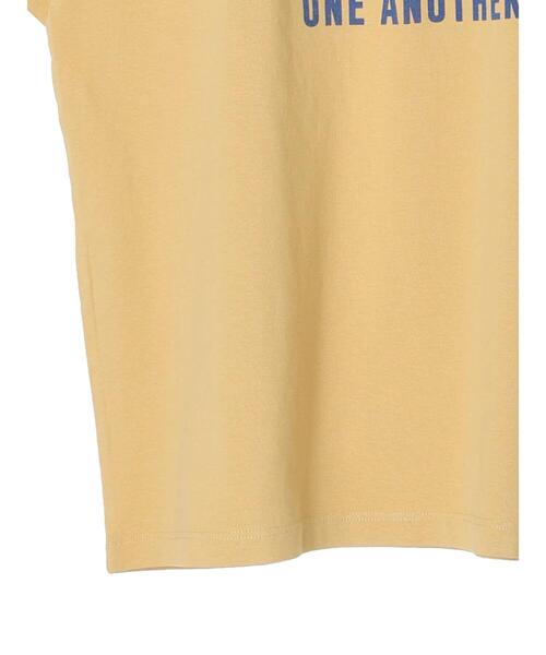 AMERICAN HOLIC（アメリカンホリック）の「アソートロゴカット半袖プルオーバー（Tシャツ/カットソー・レディース・イエロー/オフホワイト/カーキ/チャコールグレー・L/M）」の7枚目の写真