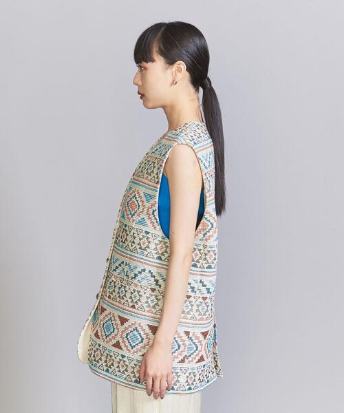 BEAUTY&YOUTH UNITED ARROWS(ビューティーアンドユースユナイテッドアローズ)の「ネイティブジャカード ベスト(ベスト・レディース・その他1/その他2・FREE)」の8枚目の写真