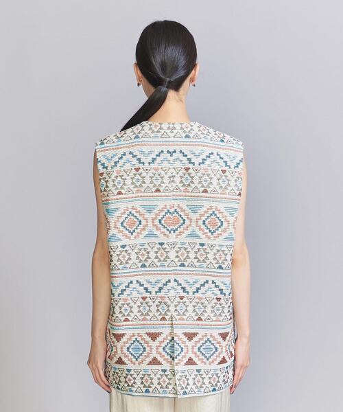 BEAUTY&YOUTH UNITED ARROWS(ビューティーアンドユースユナイテッドアローズ)の「ネイティブジャカード ベスト(ベスト・レディース・その他1/その他2・FREE)」の14枚目の写真