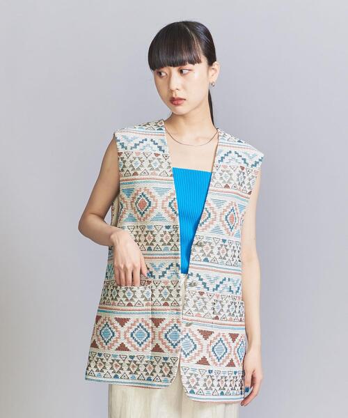 BEAUTY&YOUTH UNITED ARROWS(ビューティーアンドユースユナイテッドアローズ)の「ネイティブジャカード ベスト(ベスト・レディース・その他1/その他2・FREE)」の11枚目の写真