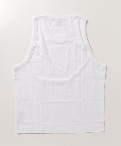 G-STAR（ジースター）の「ESSENTIAL LOOSE TANK TOP/ルーズタンクトップ（Tシャツ/カットソー・メンズ・ダークブラック/ホワイト・SMALL/MEDIUM/LARGE/X-LARGE/X-SMALL）」の14枚目の写真