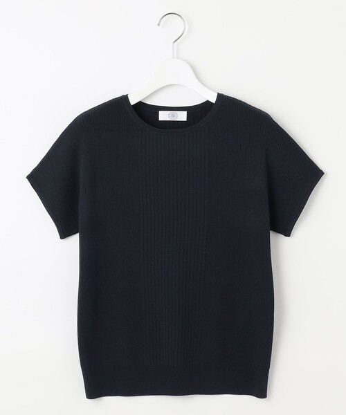 【未使用】J.PRESS レーヨンエリートストレッチ フレンチスリーブニット L セール】【洗える】 レーヨンエリートストレッチ フレンチ