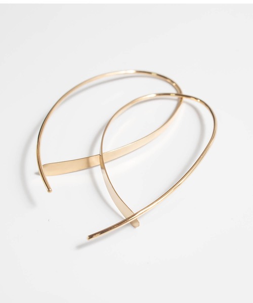 18K ピアス フープピアス 金属アレルギー対応【GOUCCIA ゴーチャ 18K ピアス フープピアス 金属アレルギー対応【GOUCCIA ゴーチャ