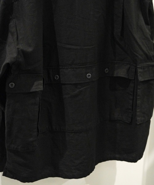 TENBOX（テンボックス）の「MANASTASH×TENBOX(マナスタッシュ×テンボックス)HEMP DRUG DEALER SHIRT ヘンプドラッグディーラーシャツ（シャツ/ブラウス・メンズ・ブラック・L/M）」の8枚目の写真