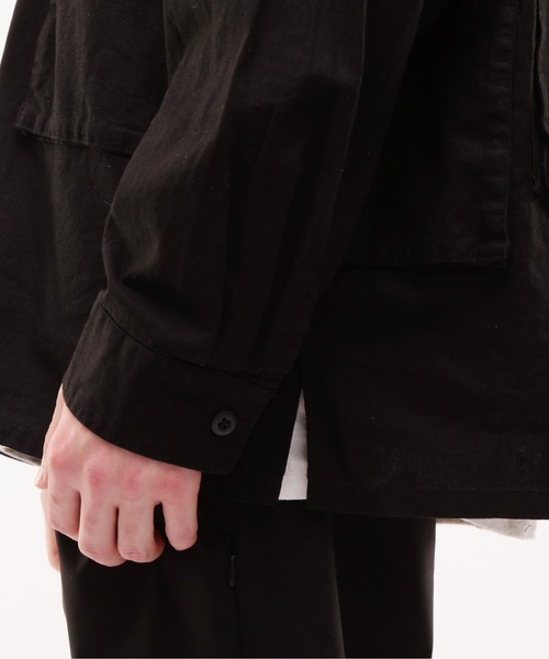 TENBOX（テンボックス）の「MANASTASH×TENBOX(マナスタッシュ×テンボックス)HEMP DRUG DEALER SHIRT ヘンプドラッグディーラーシャツ（シャツ/ブラウス・メンズ・ブラック・L/M）」の17枚目の写真