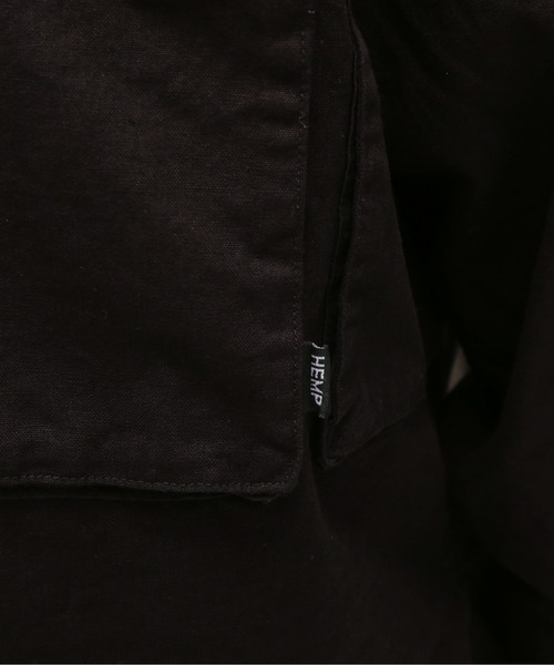 TENBOX（テンボックス）の「MANASTASH×TENBOX(マナスタッシュ×テンボックス)HEMP DRUG DEALER SHIRT ヘンプドラッグディーラーシャツ（シャツ/ブラウス・メンズ・ブラック・L/M）」の19枚目の写真