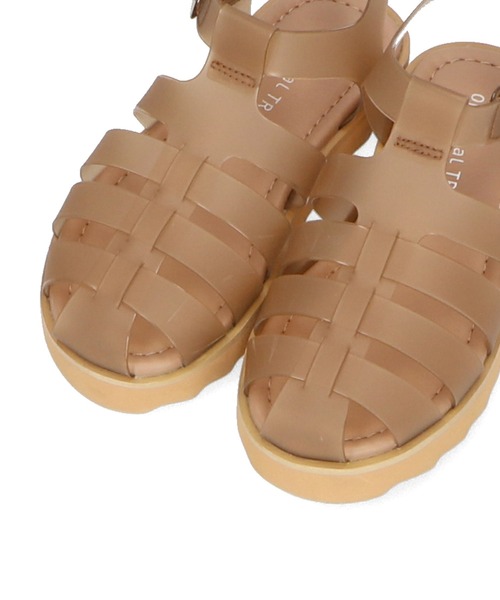 ORiental TRaffic(オリエンタルトラフィック)の「EC限定 PVCグルカサンダル K-321(サンダル・キッズ・ブラウン/グリーン/レインボー・15.0cm/16.0cm/17.0cm/18.0cm/19.0cm/20.0cm)」の5枚目の写真