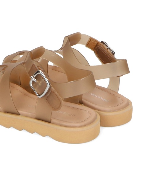 ORiental TRaffic(オリエンタルトラフィック)の「EC限定 PVCグルカサンダル K-321(サンダル・キッズ・ブラウン/グリーン/レインボー・15.0cm/16.0cm/17.0cm/18.0cm/19.0cm/20.0cm)」の8枚目の写真