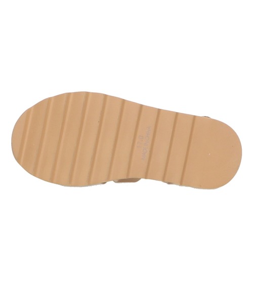 ORiental TRaffic(オリエンタルトラフィック)の「EC限定 PVCグルカサンダル K-321(サンダル・キッズ・ブラウン/グリーン/レインボー・15.0cm/16.0cm/17.0cm/18.0cm/19.0cm/20.0cm)」の9枚目の写真