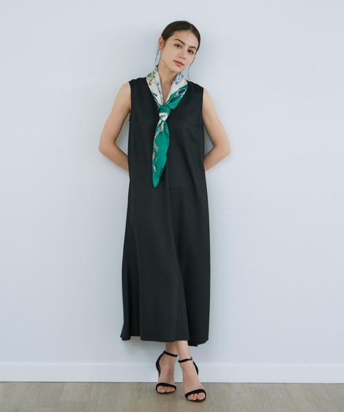 INED（イネド）の「リネンライクワンピース（ワンピース）」 - WEAR