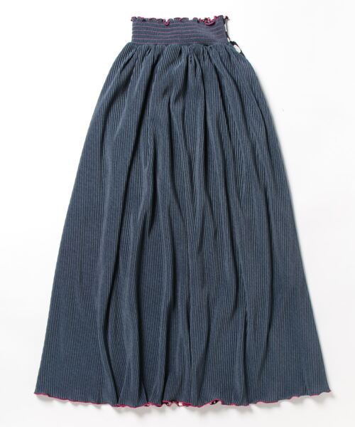 Q（キュー）の「アニマルドットバイカラーマイクロプリーツスカート（スカート・レディース・ホワイト系/ブラック系・MEDIUM）」の3枚目の写真