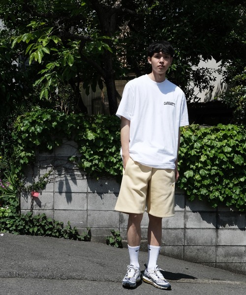 Carhartt WIP（カーハートダブリューアイピー）の「Carhartt WIP / カーハートWIP Chase Sweat Short チェイス スウェット ショーツ（スウェットパンツ・メンズ・ライトブルー/グリーン/イエロー・MEDIUM/LARGE/X-LARGE）」の6枚目の写真
