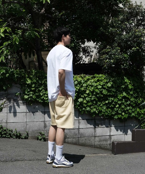 Carhartt WIP（カーハートダブリューアイピー）の「Carhartt WIP / カーハートWIP Chase Sweat Short チェイス スウェット ショーツ（スウェットパンツ・メンズ・ライトブルー/グリーン/イエロー・MEDIUM/LARGE/X-LARGE）」の7枚目の写真