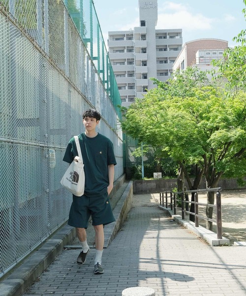 Carhartt WIP（カーハートダブリューアイピー）の「Carhartt WIP / カーハートWIP Chase Sweat Short チェイス スウェット ショーツ（スウェットパンツ・メンズ・ライトブルー/グリーン/イエロー・MEDIUM/LARGE/X-LARGE）」の15枚目の写真
