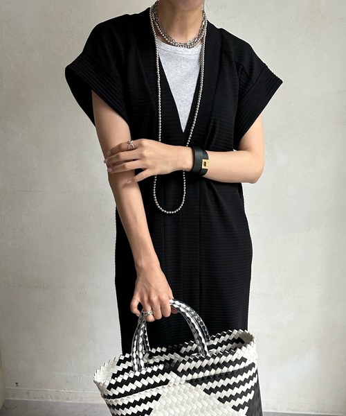 DouDou（ドゥドゥ）の「【AgAwd/アガウド】プラケットワンピース（ワンピース・レディース・カーキ/ブラック・FREE）」の12枚目の写真