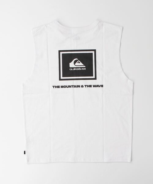 Quiksilver（クイックシルバー）の「【ムラサキスポーツ別注】QUIKSILVER/クイックシルバー タンクトップ/ノースリーブ バックプリント サーフ/トレーニング/エクササイズ QSL232610M（タンクトップ・メンズ・ブラック/ホワイト/ベージュ・L/M）」の5枚目の写真