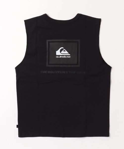 Quiksilver（クイックシルバー）の「【ムラサキスポーツ別注】QUIKSILVER/クイックシルバー タンクトップ/ノースリーブ バックプリント サーフ/トレーニング/エクササイズ QSL232610M（タンクトップ・メンズ・ブラック/ホワイト/ベージュ・L/M）」の4枚目の写真