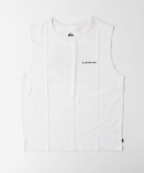 Quiksilver（クイックシルバー）の「【ムラサキスポーツ別注】QUIKSILVER/クイックシルバー タンクトップ/ノースリーブ バックプリント サーフ/トレーニング/エクササイズ QSL232610M（タンクトップ・メンズ・ブラック/ホワイト/ベージュ・L/M）」の7枚目の写真