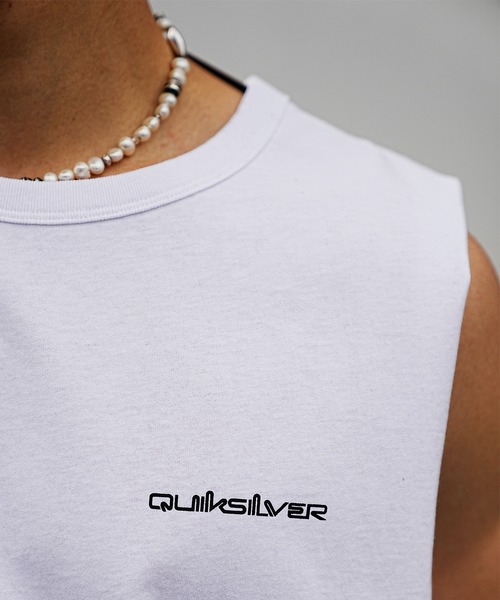 Quiksilver（クイックシルバー）の「【ムラサキスポーツ別注】QUIKSILVER/クイックシルバー タンクトップ/ノースリーブ バックプリント サーフ/トレーニング/エクササイズ QSL232610M（タンクトップ・メンズ・ブラック/ホワイト/ベージュ・L/M）」の13枚目の写真