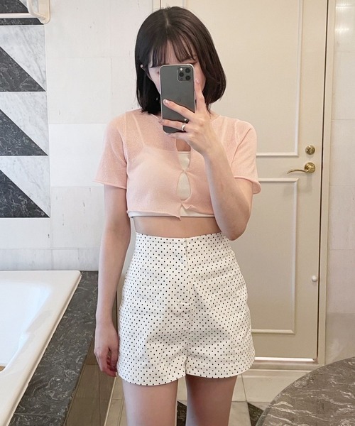 Heather(ヘザー)の「HOLiCドットショートパンツ 907261(その他パンツ・レディース・ブラック/ホワイト・FREE)」の13枚目の写真