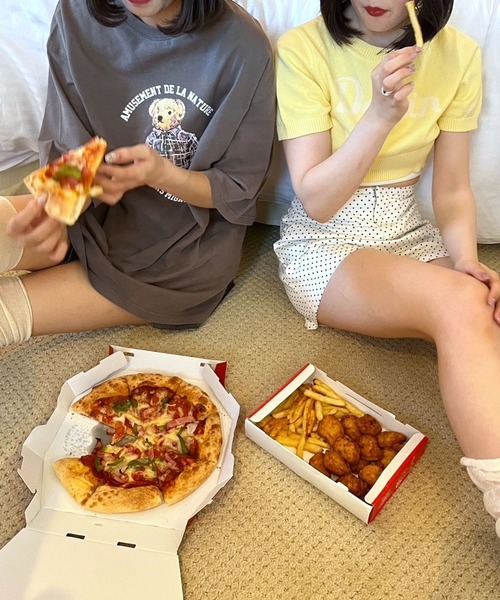 Heather(ヘザー)の「HOLiCドットショートパンツ 907261(その他パンツ・レディース・ブラック/ホワイト・FREE)」の7枚目の写真