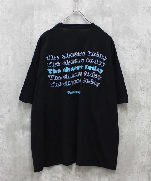 SHISKY(シスキー)の「プリント 半袖T(Tシャツ/カットソー・メンズ・ブラック系その他/ホワイト系その他/オフホワイト/ホワイト系その他3/イエロー系その他/イエロー系その他2/ライトブルー/チャコール/ブラック系その他3/ブラック/ブラック系その他2/ホワイト系その他2・XL/L/M)」の6枚目の写真