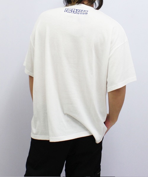 SHISKY(シスキー)の「プリント 半袖T(Tシャツ/カットソー・メンズ・ブラック系その他/ホワイト系その他/オフホワイト/ホワイト系その他3/イエロー系その他/イエロー系その他2/ライトブルー/チャコール/ブラック系その他3/ブラック/ブラック系その他2/ホワイト系その他2・XL/L/M)」の13枚目の写真