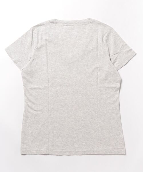 L.L.Bean（エルエルビーン）の「ウォッシュ・コットン・ティ、半袖　Vネック 米国フィット・レギュラー（Tシャツ/カットソー・レディース・ブルーグリーン/ライトアッシュグレー/オレンジ系・SMALL/MEDIUM/LARGE）」の11枚目の写真