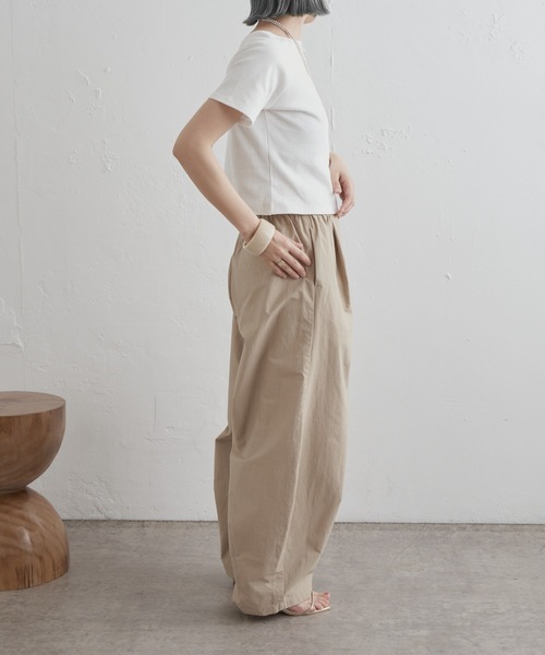 Omekashi（オメカシ）の「2WAYテレコラグランTシャツ（Tシャツ/カットソー・レディース・ピンク/オフホワイト/ブラック・FREE）」の13枚目の写真