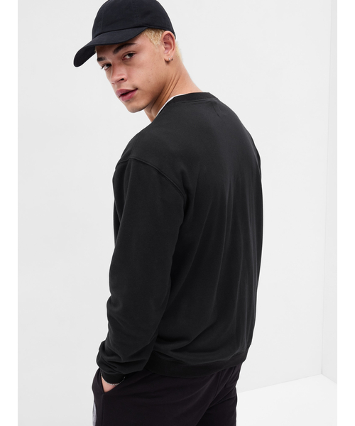 GAP(ギャップ)の「GAP1969アーチロゴ スウェット・トレーナー(ユニセックス)(スウェット・メンズ・ホワイト系その他/ネイビー/ブラック/その他・S/M/XS/XL/L)」の6枚目の写真