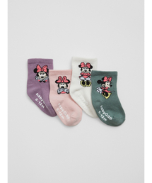 Babygap ディズニー ミニーマウス クルーソックス 4足セット
