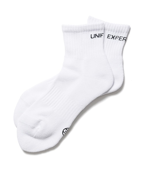 uniform experiment（ユニフォームエクスペリメント）の「SHORT SOCKS（ソックス/靴下・メンズ・ブラック/カーキ/ホワイト・2/3）」の2枚目の写真
