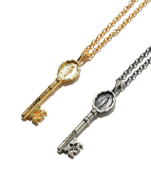 Subciety(サブサエティ)の「MARIA MEDAILLE KEY NECKLACE(ネックレス・メンズ・ゴールド/シルバー・FREE)」の10枚目の写真