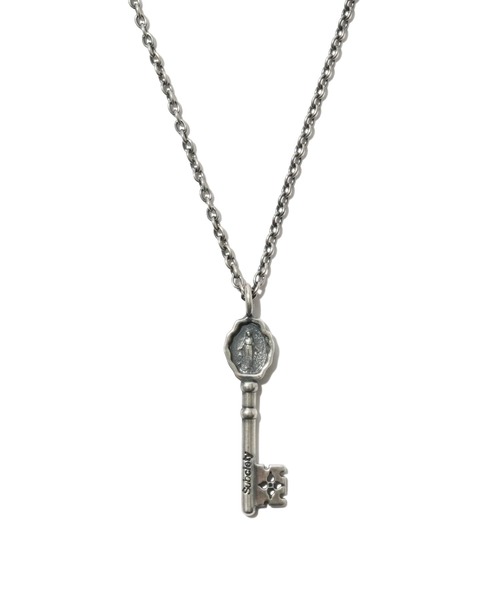 Subciety(サブサエティ)の「MARIA MEDAILLE KEY NECKLACE(ネックレス・メンズ・ゴールド/シルバー・FREE)」の8枚目の写真