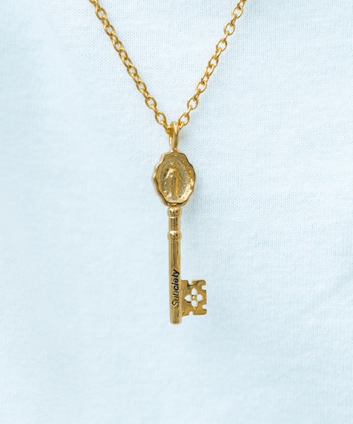 Subciety(サブサエティ)の「MARIA MEDAILLE KEY NECKLACE(ネックレス・メンズ・ゴールド/シルバー・FREE)」の12枚目の写真