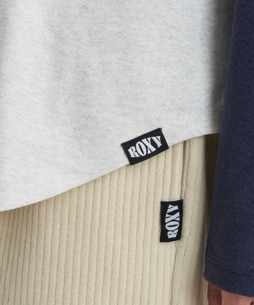 ROXY(ロキシー)の「ROXY SUNSHINE/ロキシーバックプリントラグランロングカットソー(Tシャツ/カットソー・レディース・グリーン/ブラウン/ネイビー・LARGE/MEDIUM/SMALL)」の11枚目の写真
